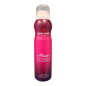 Deodorant parfumat spray Floral Powdery pentru femei, Pierre Cardin, 150 ml