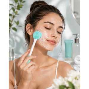 [Dispozitiv all in one pentru aplicarea mastilor faciale si pensula pentru curatarea fetei, 48, lionesse - 1001cosmetice.ro] [4]