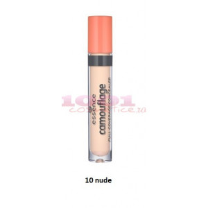 ESSENCE CAMOUFLAGE FULL COVERAGE CONCEALER NUDE 10