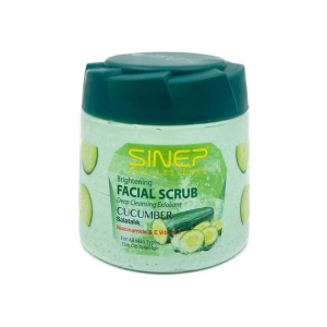 Exfoliant (scrub) pentru fata si corp cu CASTRAVETE 400 ml Sinep