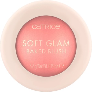 Fard de obraz cu efect satinat Soft Glam Baked Blush On Cloud Pink 010 Catrice