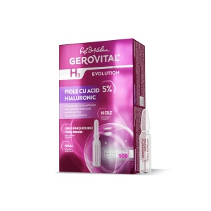 Fiole Acid Hialuronic 5% Gerovital H3 Evolution 10 x 2 ml