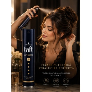 [Fixativ pentru par, ultimate strong, putere 5+, taft, 250 ml - 1001cosmetice.ro] [3]