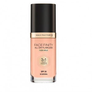 Fond de ten 3 în 1 max factor facefinity all day flawless 50 natural, 30 ml thumb 1 - 1001cosmetice.ro