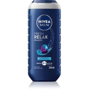 Nivea volume plumping spuma densa pentru volumul parului | Gel de dus 3 in 1, total relax, nivea men, 250 ml | 1001cosmetice.ro