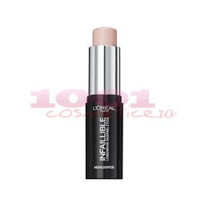 Loreal infaillible shaping highlighter iluminator stick slay in rose 503 thumb 1 - 1001cosmetice.ro