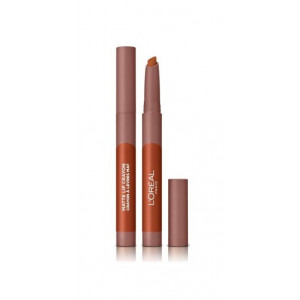 [Loreal matte lip crayon ruj de buze mat smooth caramel 101 - 1001cosmetice.ro] [1]