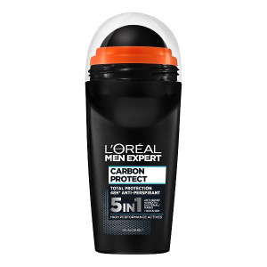 LOREAL MEN EXPERT CARBON PROTECT 5IN1 TOTAL PROTECTION 48H ANTIPERSPIRANT ROLL ON