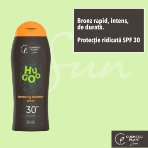 [Lotiune pentru accelerarea bronzului spf 30 sun hugoo bronzing booster cosmetic plant, 200 ml - 1001cosmetice.ro] [3]