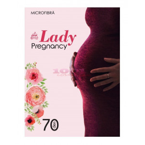 LUCY DAN LADY PREGNANCY CIORAPI PENTRU FEMEI GRAVIDE 70 DEN CULOAREA NEGRU