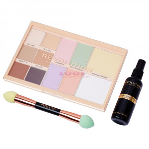 Makeup revolution sculpt and fix kit pentru makeup thumb 2 - 1001cosmetice.ro