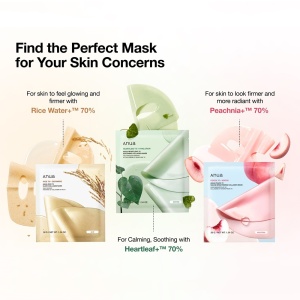 [Masca hidrogel coreeana pentru iluminare cu apa de orez, colagen si ceramide rice 70 glow collagen mask, anua, 34 g - 1001cosmetice.ro] [8]