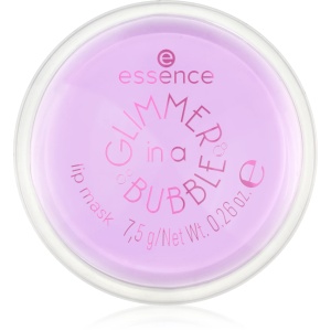 Produse cosmetice online - 1001cosmetice.ro | Masca pentru buze, glimmer in a bubble 01 kiss in a bubble, essence, 7.5 g | 1001cosmetice.ro