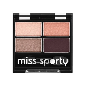 MISS SPORTY STUDIO COLOUR QUATTRO FARD DE PLEOAPE SMOKY ROSE 408