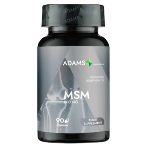 Afectiuni | Msm 800 mg, supliment alimentar, adams, cutie 90 capsule | 1001cosmetice.ro