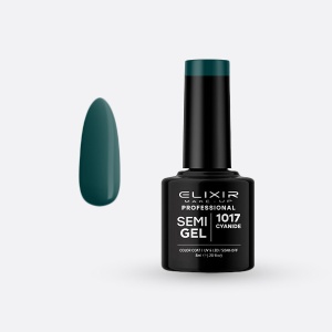 Elixir | Oja semipermanenta semi gel elixir makeup professional 1017, 8 ml | 1001cosmetice.ro