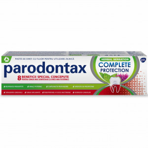 Pasta de dinti Herbal Sensation pentru protejarea si intarirea gingiilor si dintilor, Complete Protection, Parodontax, 75 ml