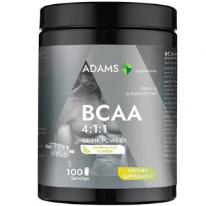 Pudra BCAA 4:1:1 Aroma Lamaie Lime Adams, 400gr