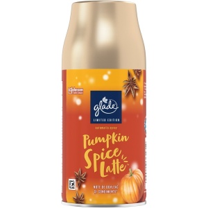 Rezerva odorizant de camera Automatic Spray, Pumpkin Spice Latte, Glade, 269 ml