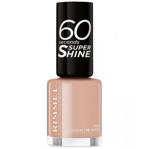 RIMMEL LONDON 60 SEC SUPER SHINE LAC DE UNGHII KISS IN THE NUDE 708