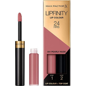 Ruj de buze rezistent Max Factor Lipfinity, Pearly Nude 001