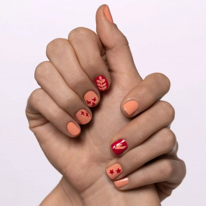 Sabloane nail art pentru manichiura 28 modele stencils, essence thumb 2 - 1001cosmetice.ro