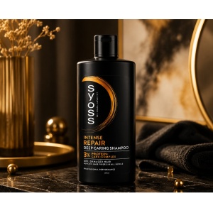 [Sampon pentru par deteriorat, intense repair, syoss, 440 ml - 1001cosmetice.ro] [2]