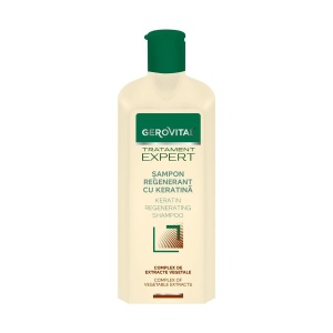Șampon Regenerant cu Keratină Gerovital Tratament Expert