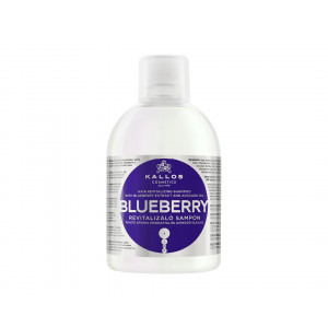 Sampon revitalizant Bluberry pentru par uscat Kallos, 1000ml