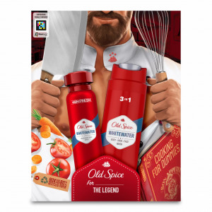 Set cadou for the legend pentru barbati, gel de dus 3 in 1 whitewater, 250 ml + deodorant spray whitewater, 150 ml, old spice thumb 1 - 1001cosmetice.ro
