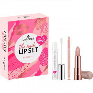 Set cadou pentru buze, The Nude Lip Set Romantic Essence