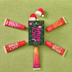 [Set luciu de buze cu cinci arome de craciun, pentru buze ultralucioase si vesele, juicy bomb xmas, essence - 1001cosmetice.ro] [2]