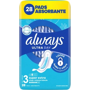 Igiena intima, always | Absorbante always ultra day night 3, pachet 28 bucati | 1001cosmetice.ro