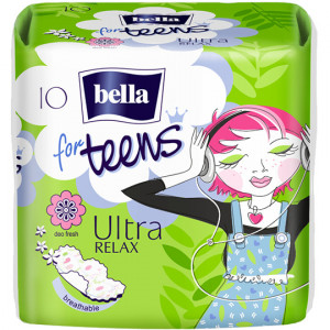 Absorbante for teens Ultra Relax deo fresh, Bella 10 bucati