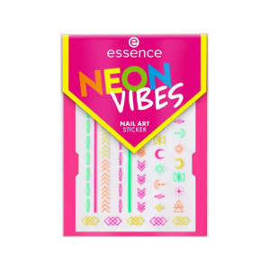 Abtibilduri pentru unghii Neon Vibes, Essence