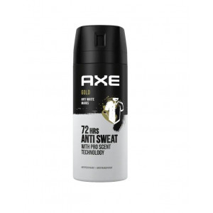 Antiperspirant spray 48h anti marks gold, axe, 150 ml thumb 1 - 1001cosmetice.ro
