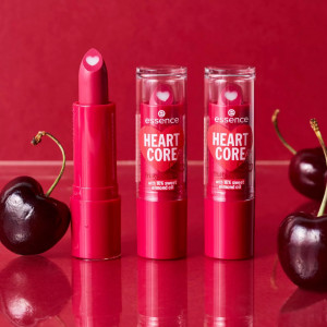 [Balsam de buze, heart core fruity lip balm, crazy cherry 01, essence - 1001cosmetice.ro] [10]
