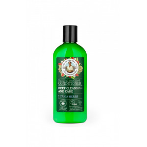 Balsam natural pentru purificarea si ingrijirea parului, 7 Taiga Herbs Bunica Agafia, 260 ml