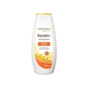 Balsam regenerant cu keratina si pantenol - Keratin+ Gerocossen, 400 ml