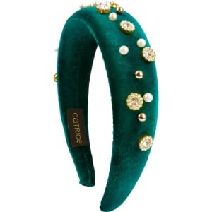 [Bentita din catifea verde velvet headband festive treasures catrice - 1001cosmetice.ro] [1]