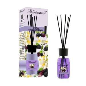 Odorizante camera | Bețișoare parfumate fantastico!, mure si iasomie, camomilla torino, 125 ml | 1001cosmetice.ro