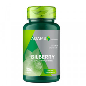 Bilberry, extract de afine, supliment alimentar 500 mg, adams thumb 1 - 1001cosmetice.ro