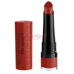 Burjois velvet rouge the lipstick ruj de buze 21 grande roux thumb 1 - 1001cosmetice.ro