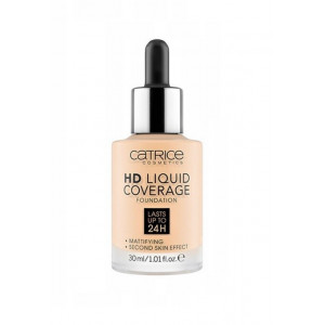 Catrice hd liquid coverage fond de ten porcelain beige 002 thumb 1 - 1001cosmetice.ro