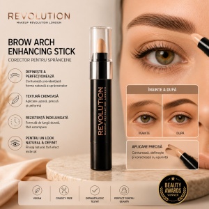 [Corector pentru sprancene, brow arch enhancing stick, makeup revolution - 1001cosmetice.ro] [2]