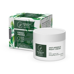[Crema antirid de noapte q10 + ceai verde si complex mineral energizant cosmetic plant, 50 ml - 1001cosmetice.ro] [2]