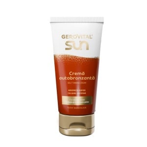 Corp | Crema autobronzanta cu unt de cacao, gerovital sun, 150 ml | 1001cosmetice.ro