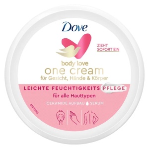 Crema de fata, maini si corp One Cream Body Love - Dove, 250 ml