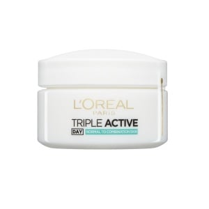 Crema de zi pentru ten normal sau mixt, Triple Active Loreal, 50 ml