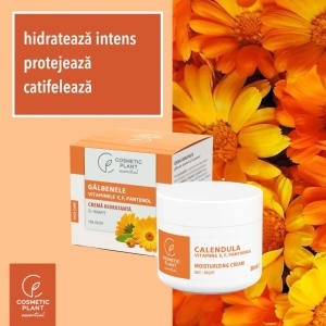 [Crema hidratanta cu galbenele si vitaminele e, f și pantenol cosmetic plant, 50 ml - 1001cosmetice.ro] [4]